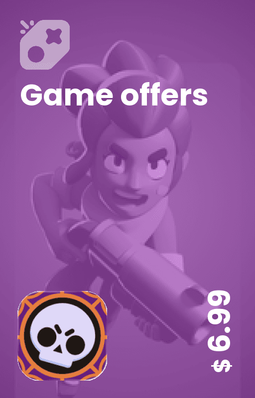 آفر 7 دلاری Brawl stars