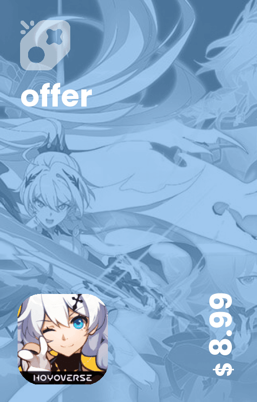 بسته آفر 9 دلاری Honkai Impact 3