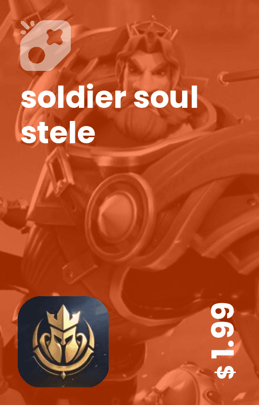 بسته soldier soul stele