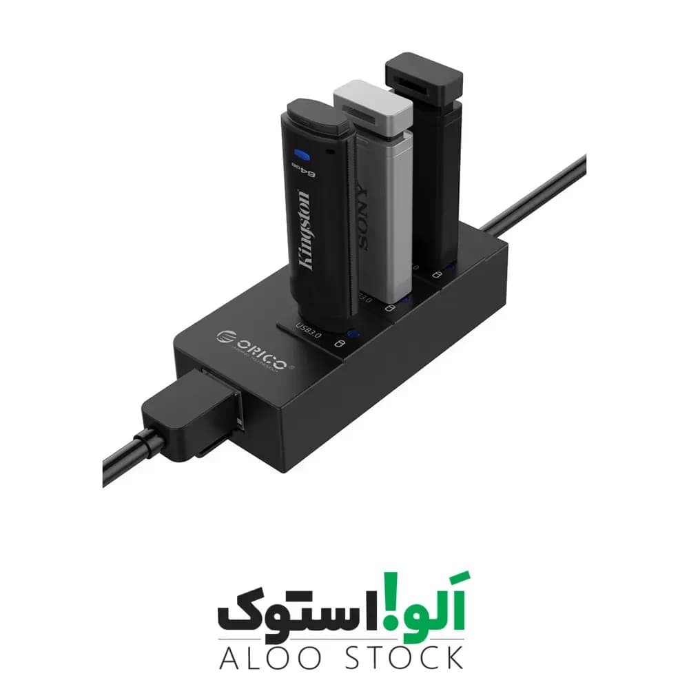 هاب 3 پورت اوریکو مدل ORICO HR01-U3 3 Ports USB HUB — تصویر ۴