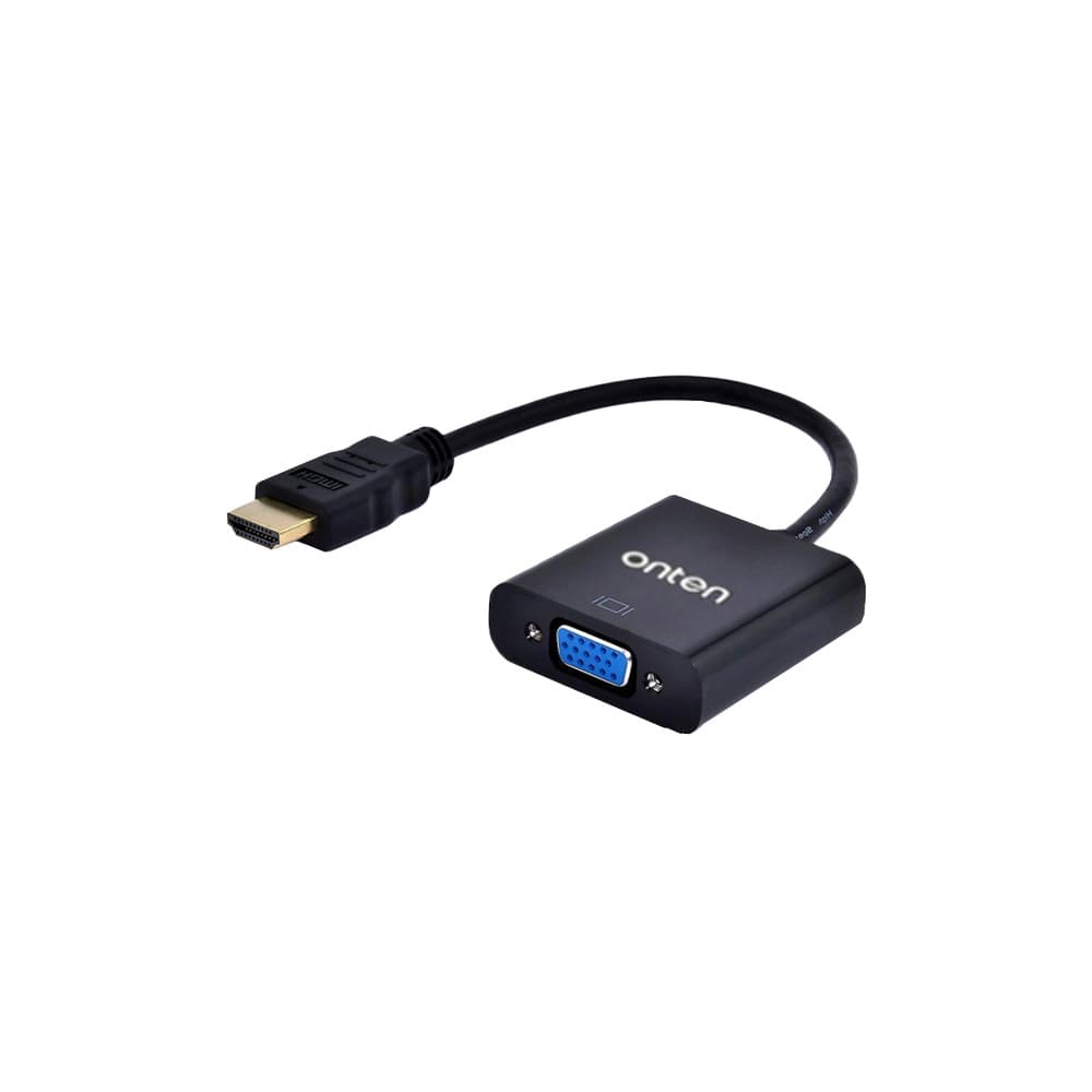 تبدیل اچ دی ام ای به وی جی ای مدل Onten HDMI to VGA converter OTN-5169
