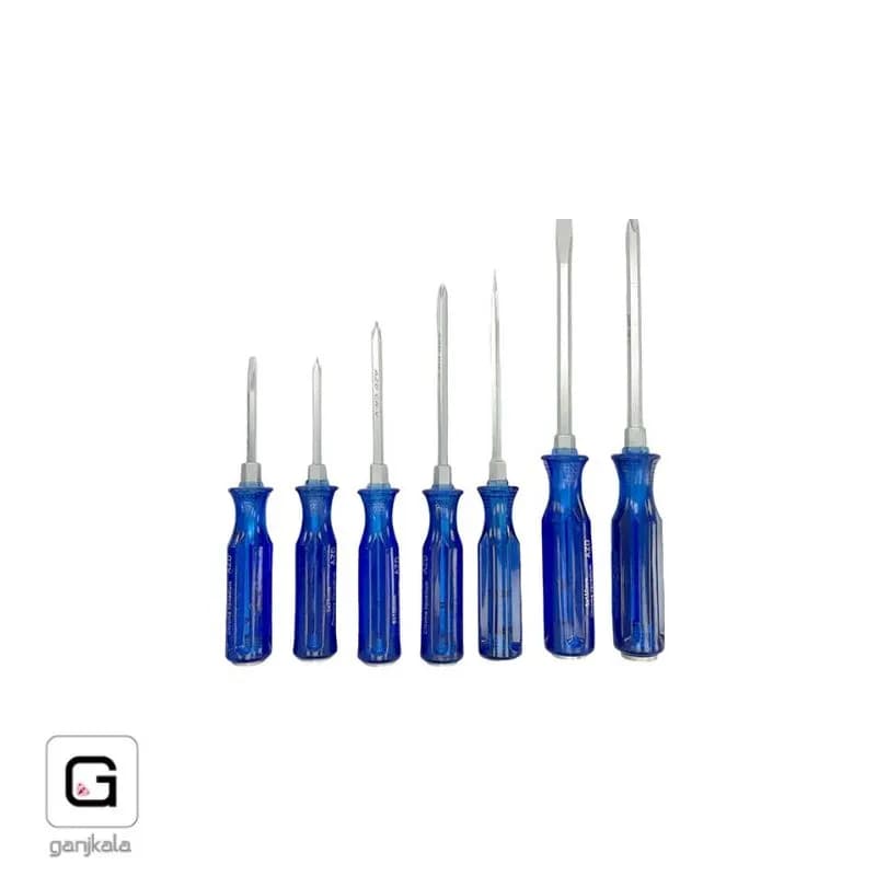 پیچ گوشتی ضربه خور 7 عددی AZD