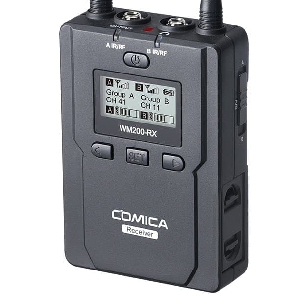 ست میکروفن بی سیم کامیکا مدل CVM-WM200D (پلمپ و یک سال گارانتی اصلی) — تصویر ۲