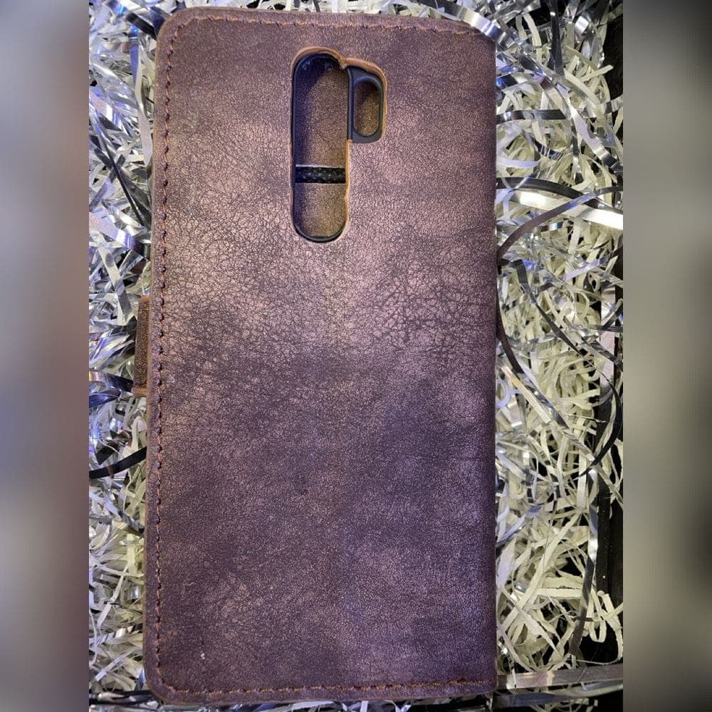 کیف کلاسوری چرمی شیائومی Note 8Pro — تصویر ۳