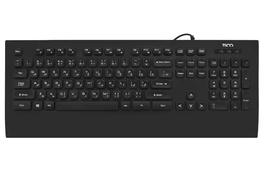 کیبورد باسیم تسکو مدل TK8027