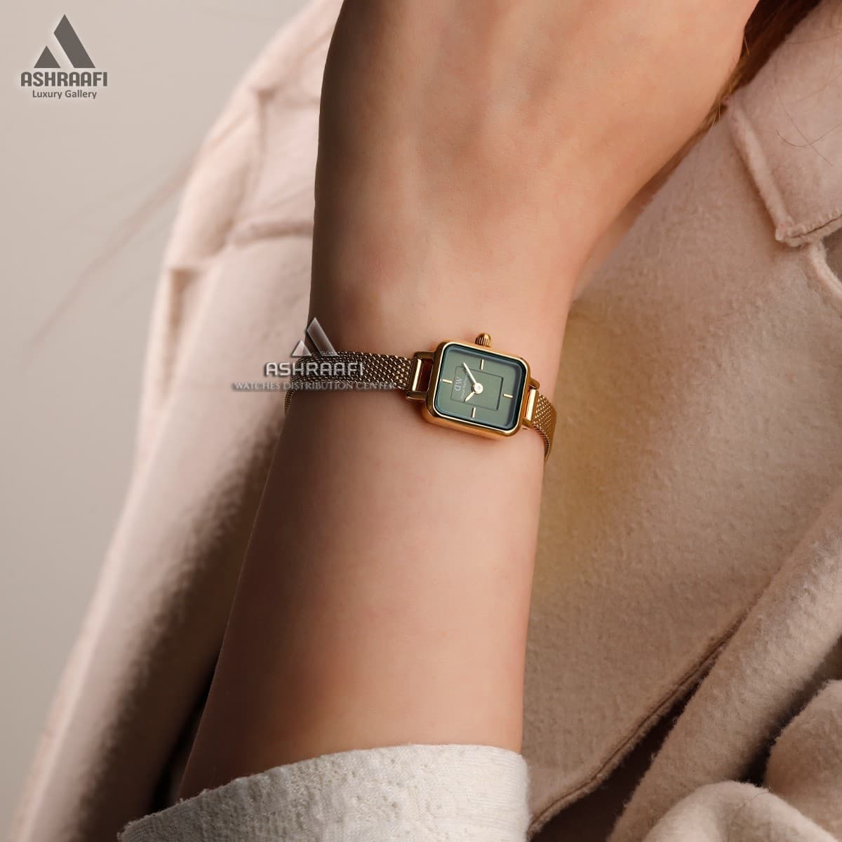 ساعت دنیل ولینگتون بند حصیری Daniel Wellington Mini GG2 — تصویر ۶