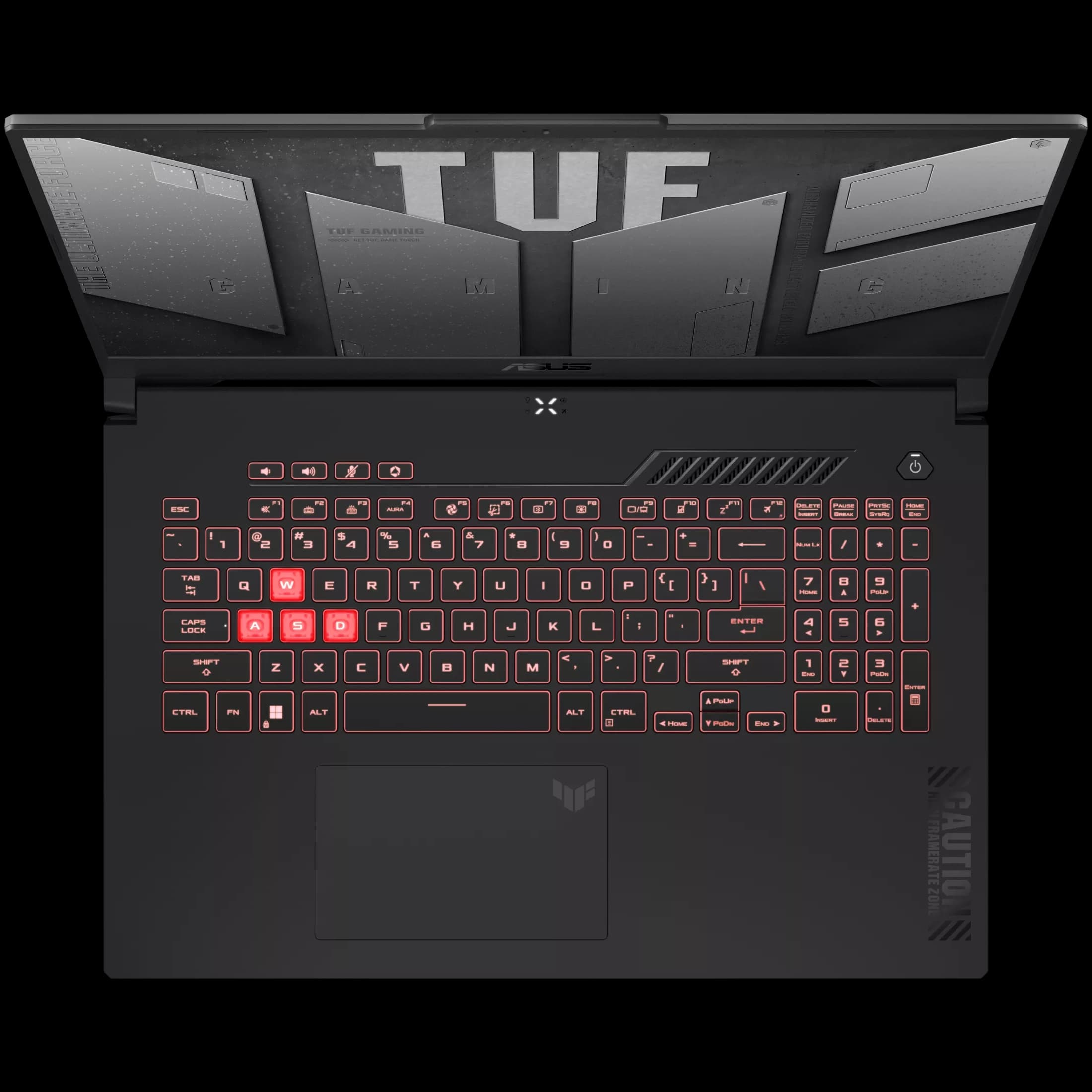 لپ تاپ گیمینگ ایسوس Asus TUF A17 FA707NUG Ryzen 7 7445HS 16GB DDR5 1TB SSD RTX 4050 6GB — تصویر ۴