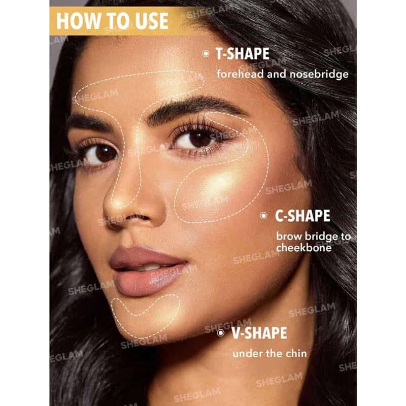 هایلایتر استیکی شیگلم SHEGLAM مدل ‘SNATCH ‘N رنگ Vanilla Frost — تصویر ۴