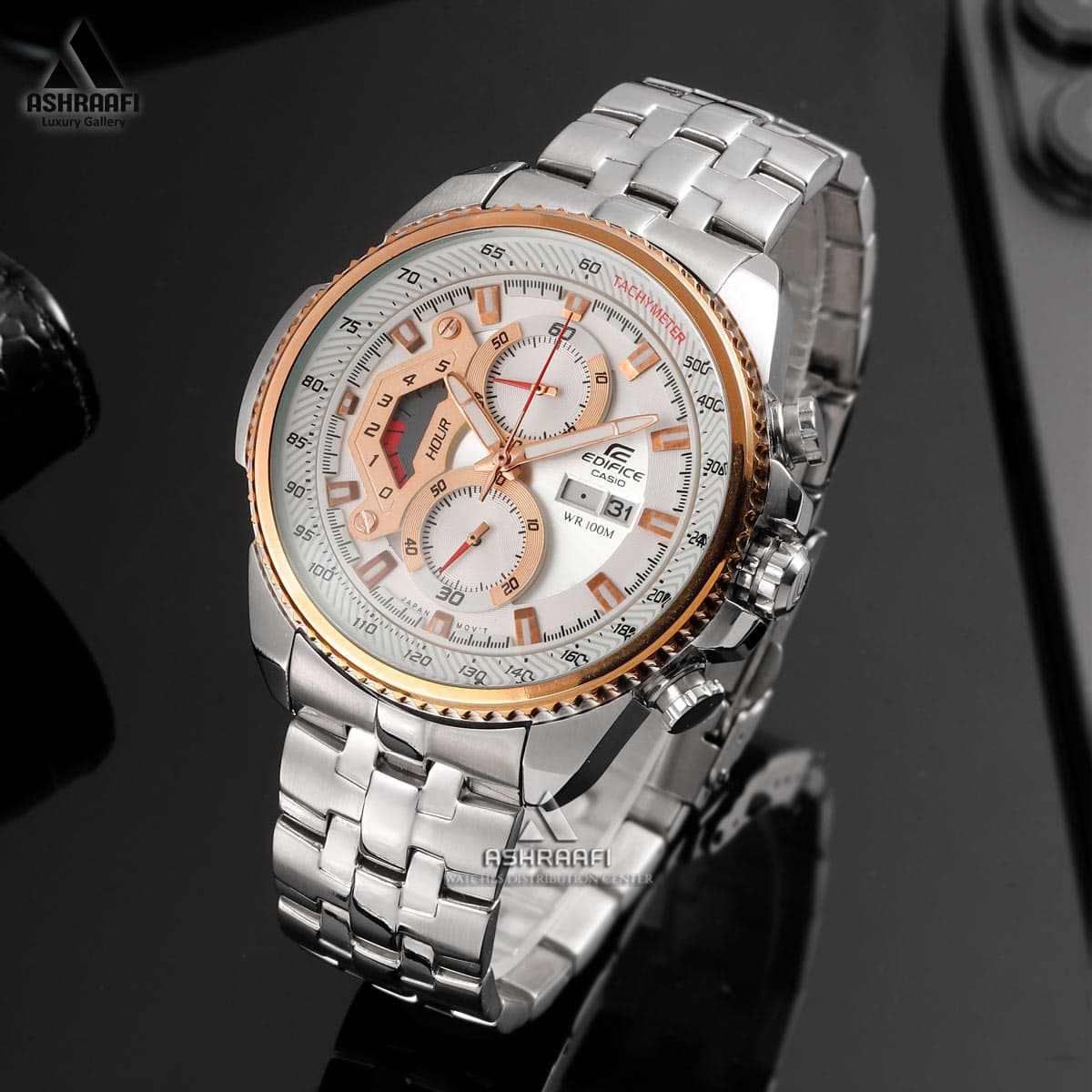 ساعت کاسیو ادیفایس Casio Edifice EF-558-SRW77 — تصویر ۲