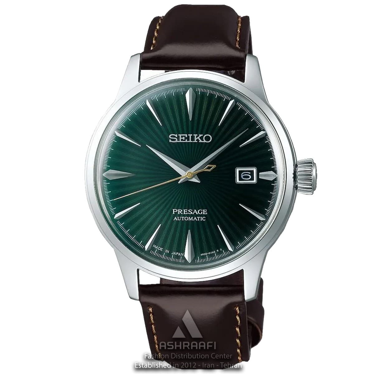 ساعت سیکو بند چرمی Seiko SRPD37J1