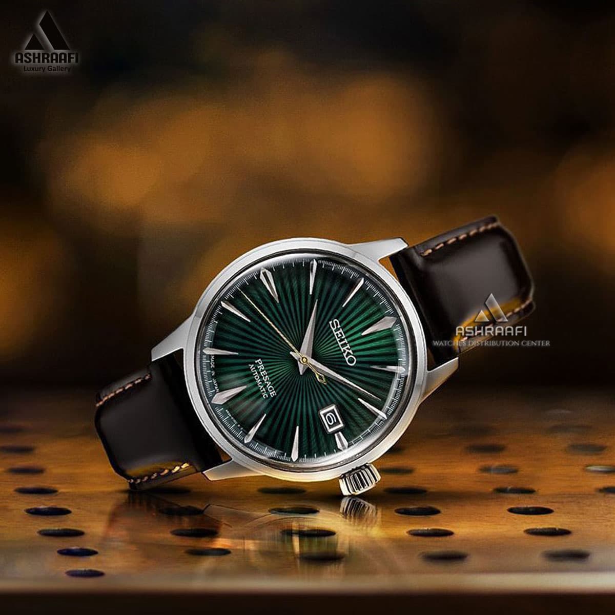 ساعت سیکو بند چرمی Seiko SRPD37J1 — تصویر ۲