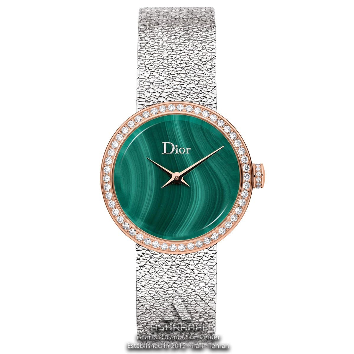 ساعت زنانه دیور صفحه سبز Dior PT750-SRG