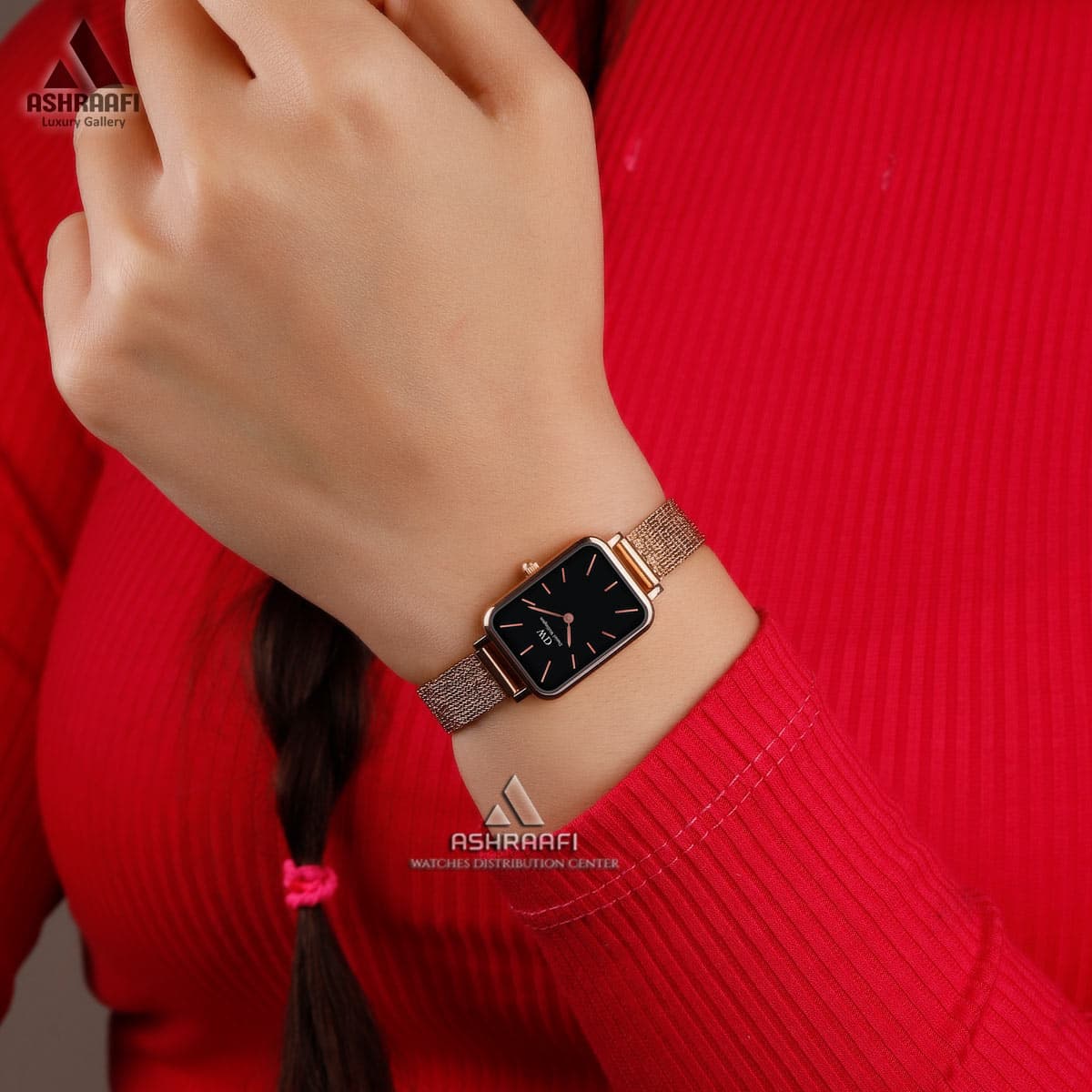 ساعت زنانه دنیل ولینگتون Daniel Wellington Quadro RGK1 — تصویر ۷