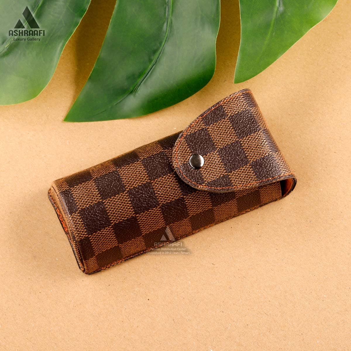 کیف عینک طرح لویی ویتون Louis Vuitton Glasses Case KB1 — تصویر ۲