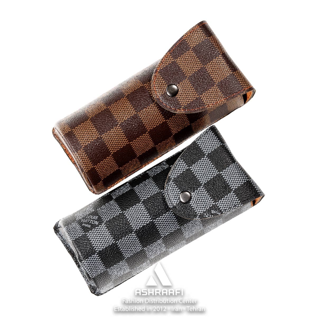 کیف عینک طرح لویی ویتون Louis Vuitton Glasses Case KB1