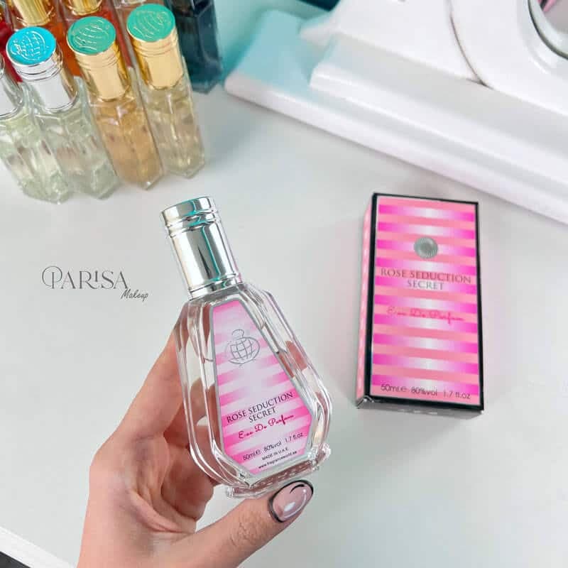 عطر فراگرنس ورلد مدل Rose Seduction Secret(50 میل)