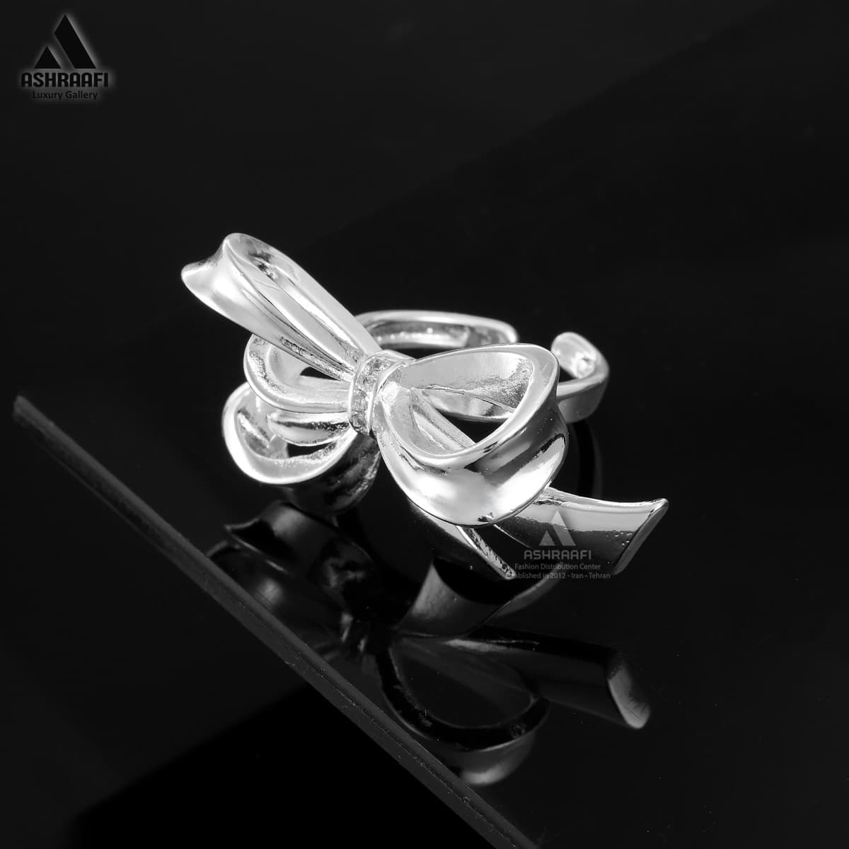 انگشتر پاپیون Bow Tie Ring S3 — تصویر ۲