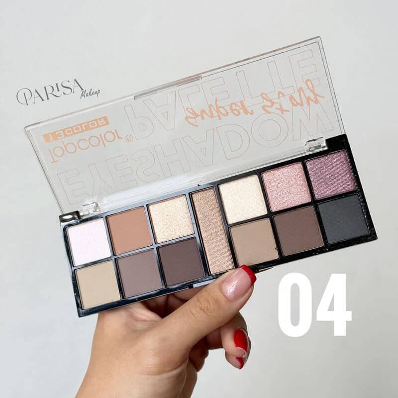 پالت سایه 13 رنگ Topcolor مدل super stay(TC3066) — تصویر ۵