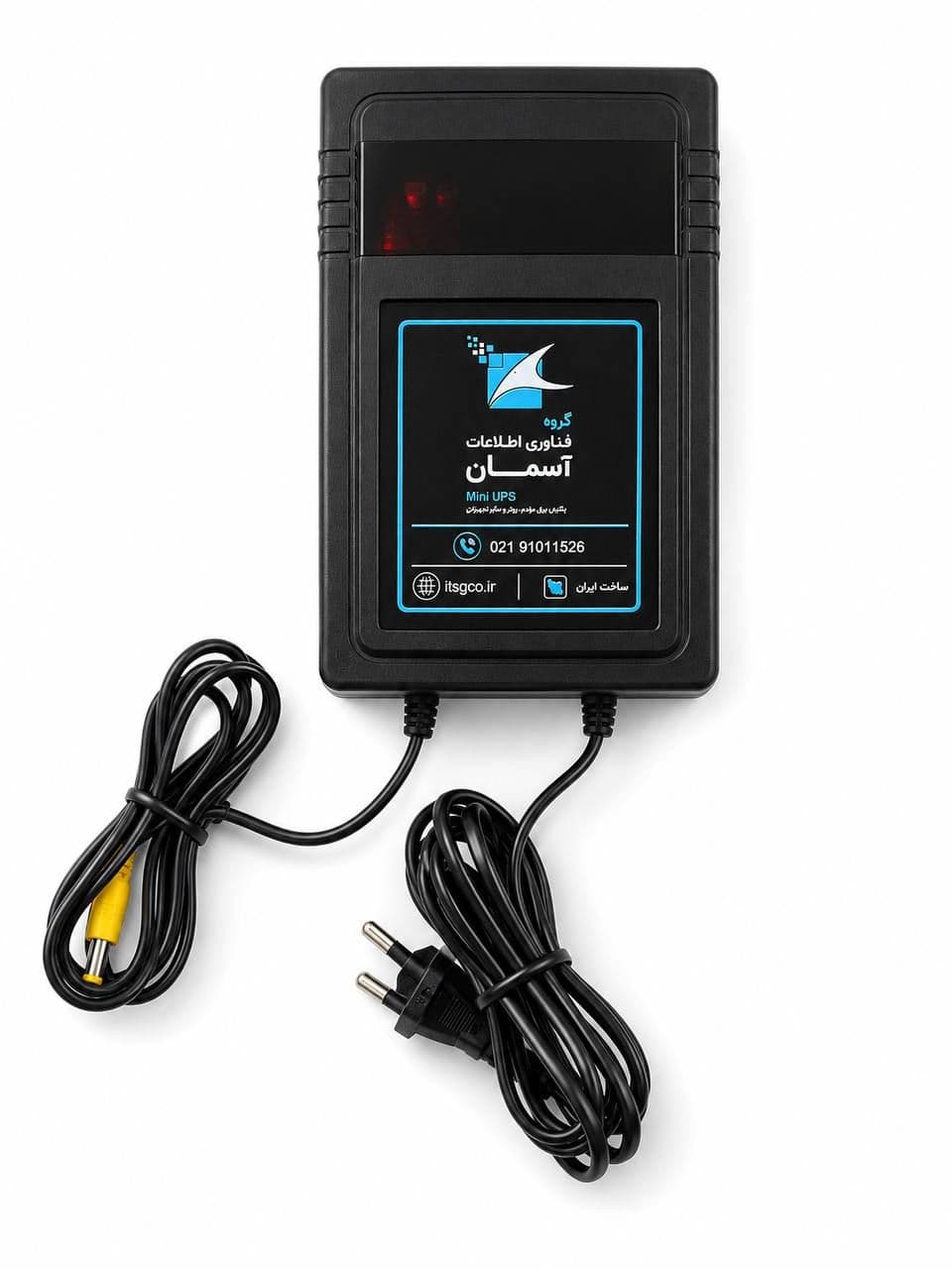 دستگاه مینی یو پی اس مودم و کارت خوان 12 ولت آسمان — تصویر ۲