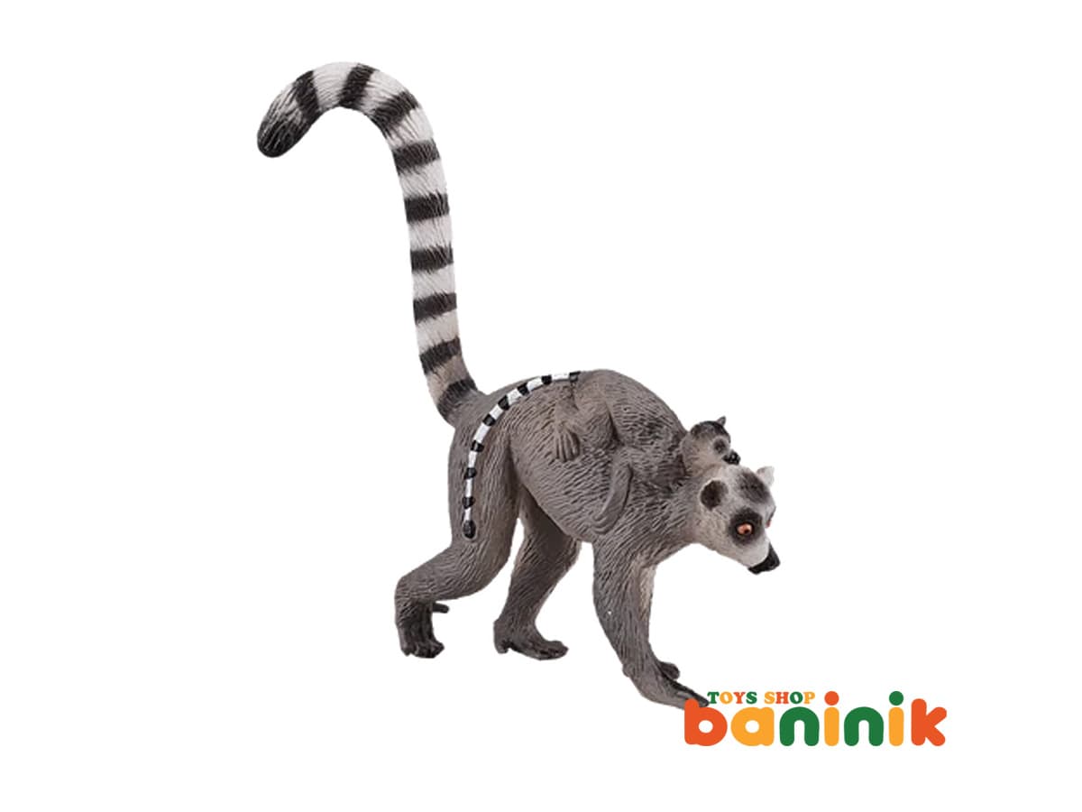 موجو فان لمور با بچه 387237 Mojo Lemur with Baby