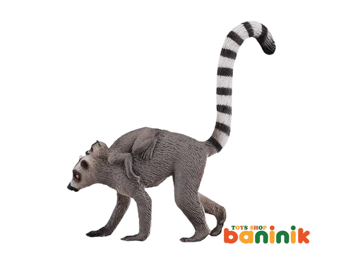موجو فان لمور با بچه 387237 Mojo Lemur with Baby — تصویر ۲