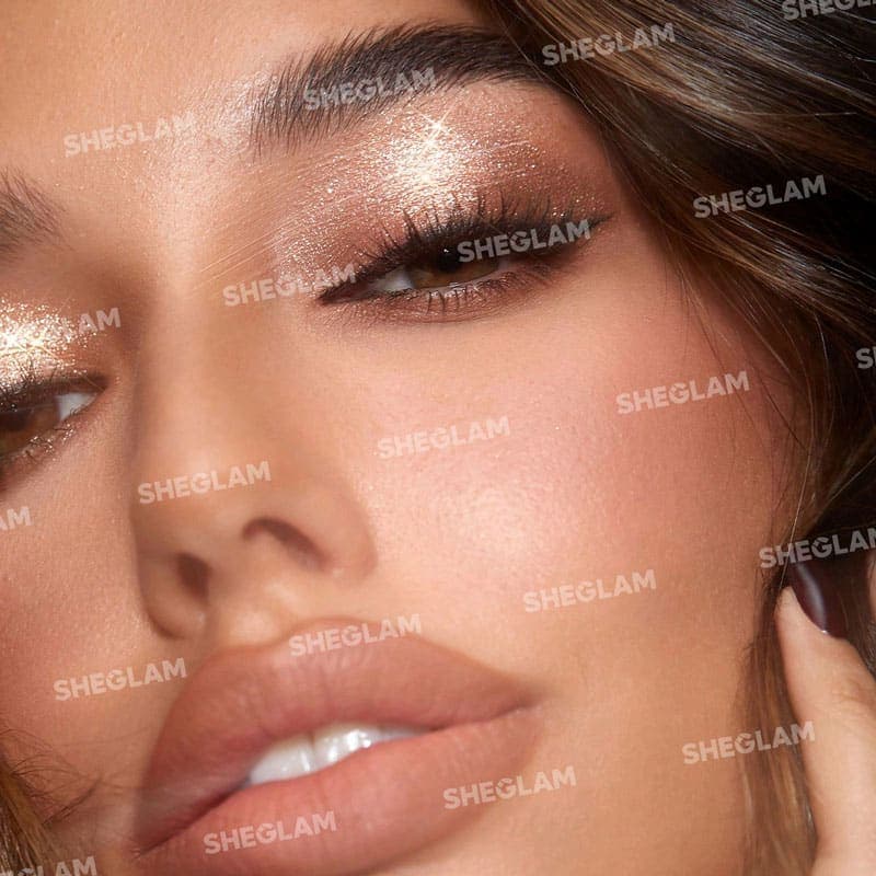 تاپر سایه چشم شاین شیگلم Sheglam مدل Gleam Chaser رنگ Brown Suger — تصویر ۳