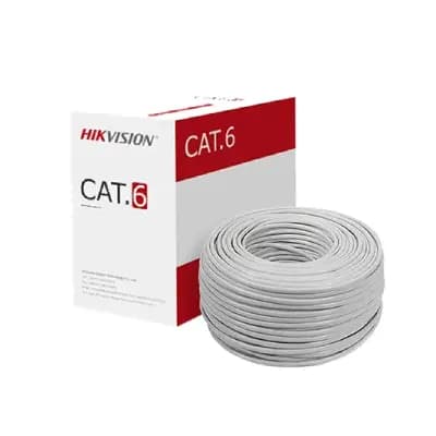 کابل شبکه CAT6 هایک ویژن مدل DS-1LN6U-W/CCA