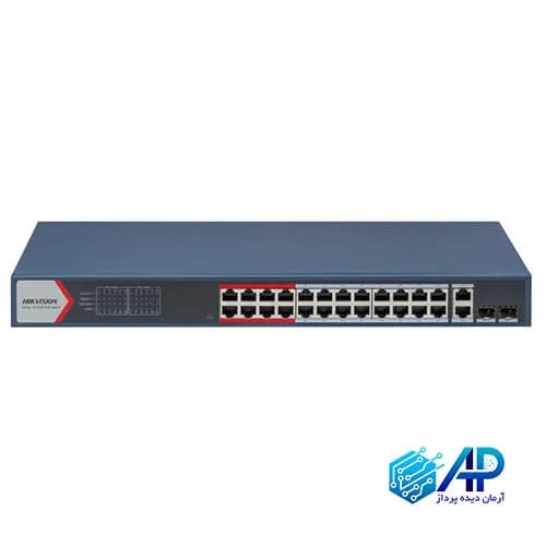 سوئیچ شبکه هایک ویژن مدل DS-3E1326P-EI — تصویر ۳