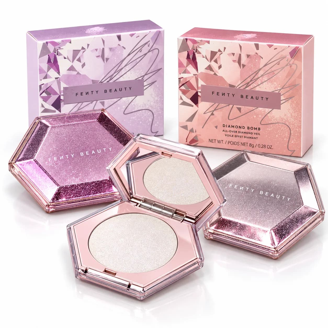 هایلایتر فنتی بیوتی Fenty Beauty مدل Diamond Bomb — تصویر ۲