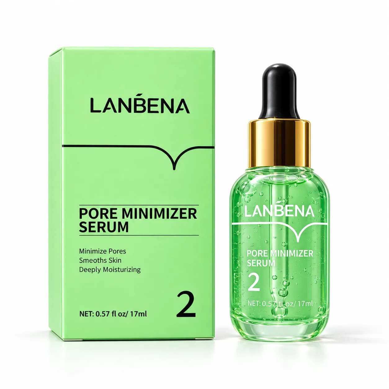 سرم جمع کننده منافذ لانبنا LANBENA مدل Pore Minimizer حجم 17 میلی لیتر
