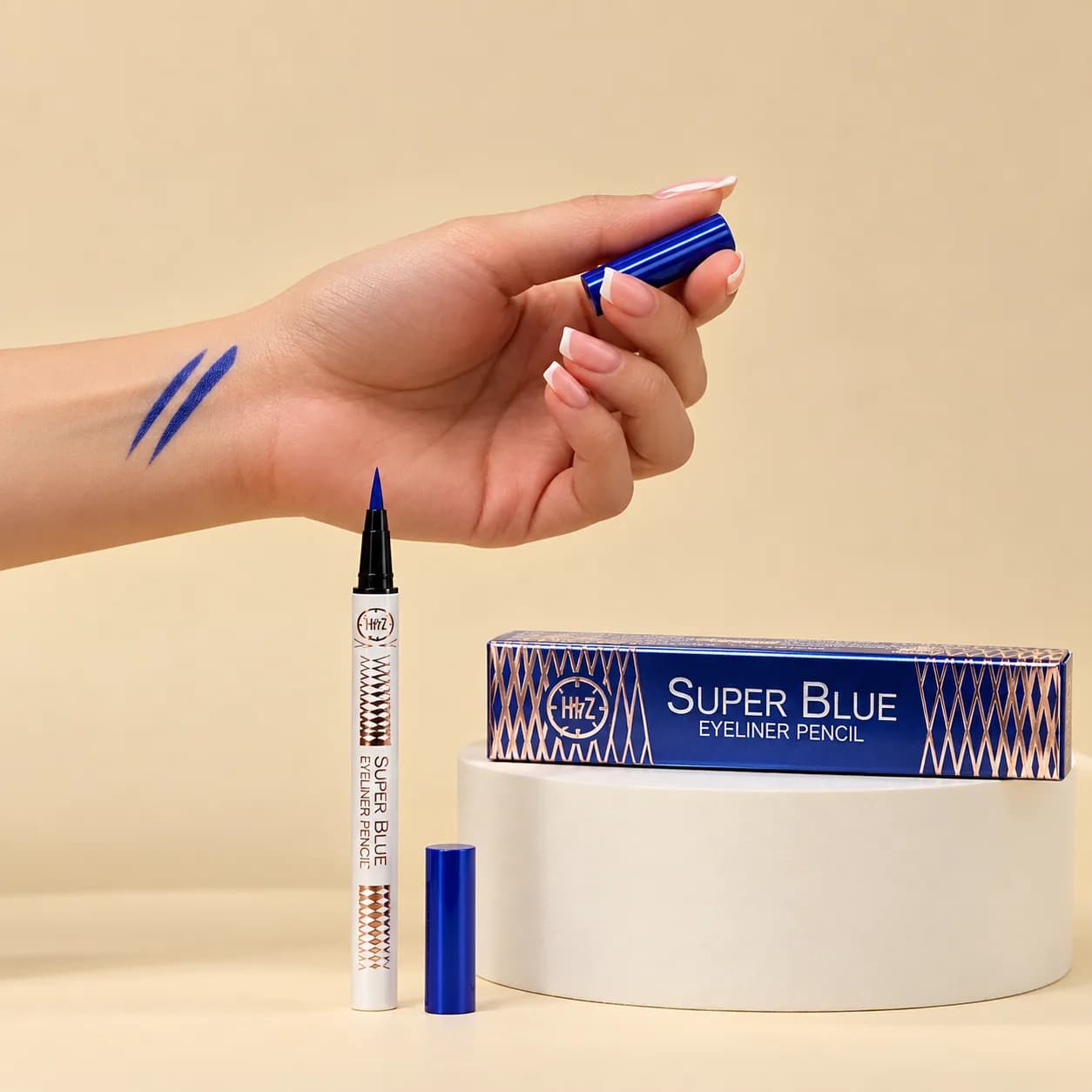 خط چشم ماژیکی آبی آرت اسکین Artskin مدل Super Blue — تصویر ۲
