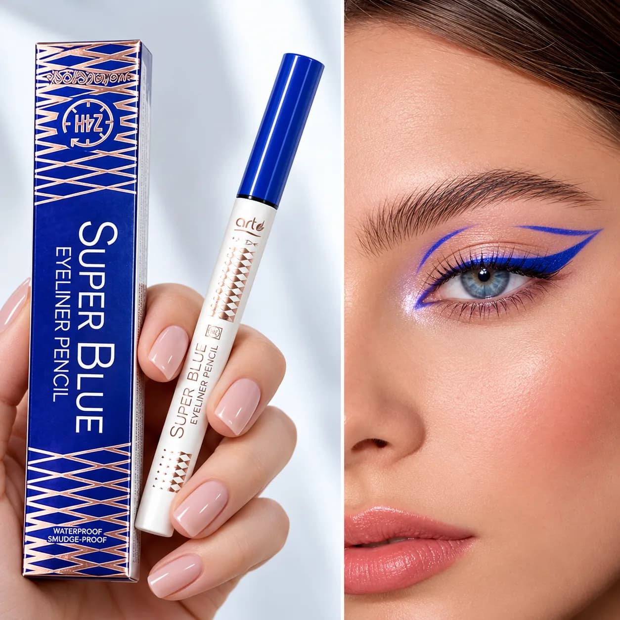 خط چشم ماژیکی آبی آرت اسکین Artskin مدل Super Blue — تصویر ۳