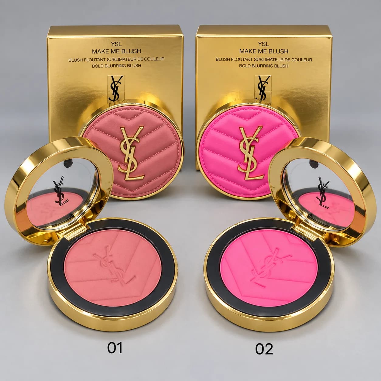 رژگونه پودری ایو سن لوران YSL مدل Make Me Blush — تصویر ۴