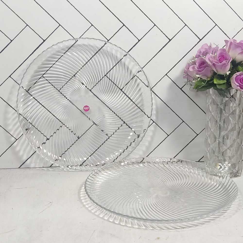 20902800 دیس گرد دوپارچه 320 آلفا نور تازه (8) بسته 8 تایی ارسال نیمه رایگان