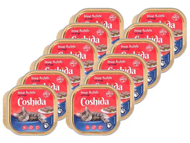 خوراک گربه کوشیدا طعم بیف وزن ۱۰۰ گرم — تصویر ۳