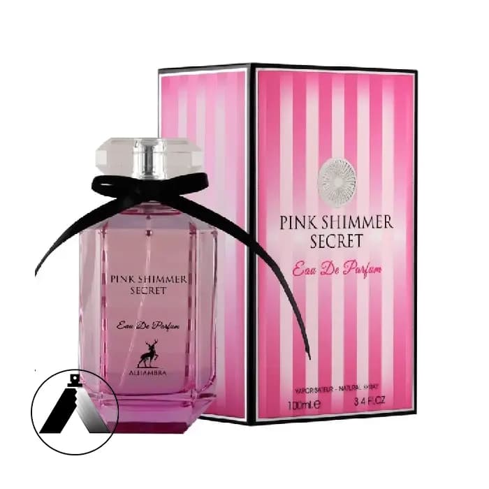 عطر زنانه الحمبرا پینک شیمر سکرت — تصویر ۲