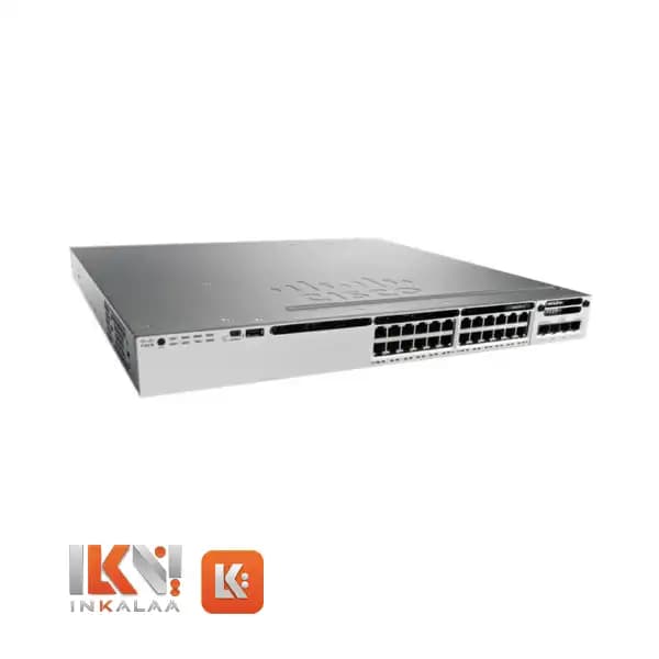 سوئیچ سیسکو C3850-24P-S Refurbished — تصویر ۴