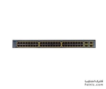 سوئیچ سیسکو Catalyst 3750-48PS-S Switch Refurbished