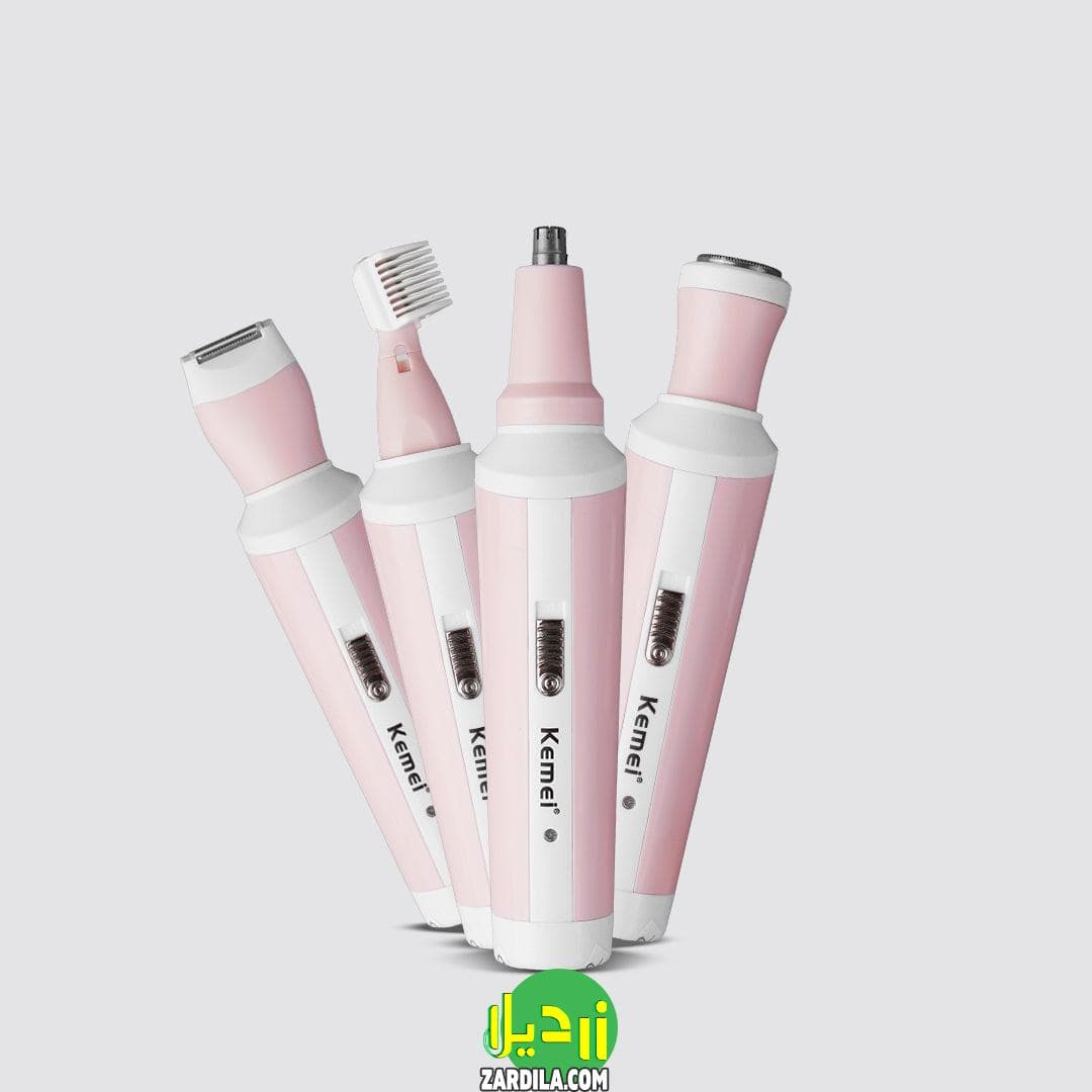 ماشین اصلاح موی شش کاره بانوان کیمی مدل Kemei km-3024