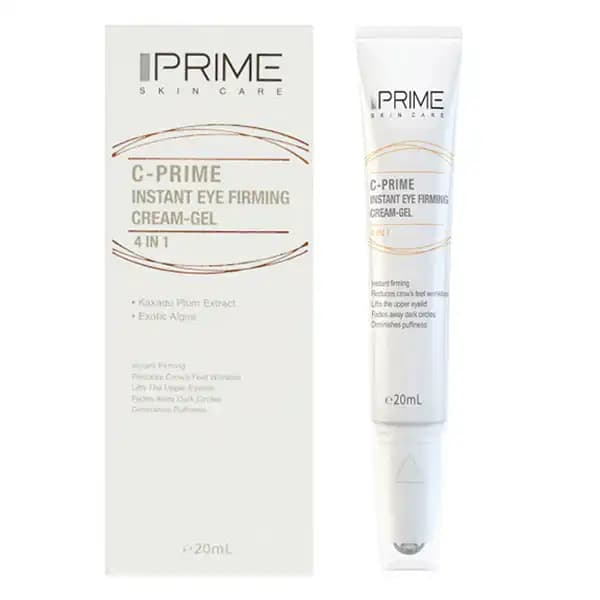 ژل کرم سفت کننده قوی دور چشم پرایم 20 میل Prime — تصویر ۲