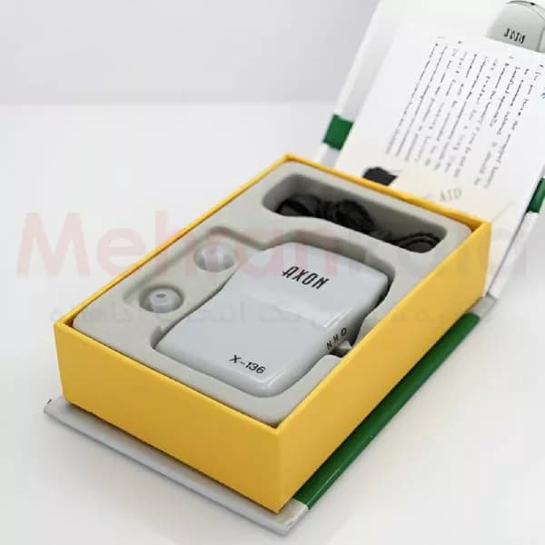 سمعک جیبی (یقه ای) آکسون مدل AXON X136 Bte Aid — تصویر ۲