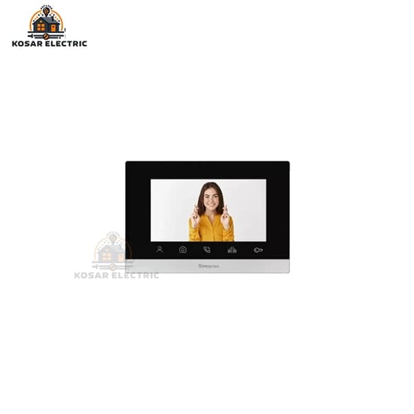 مانیتور دربازکن تصویری سیماران مدل 77TKM