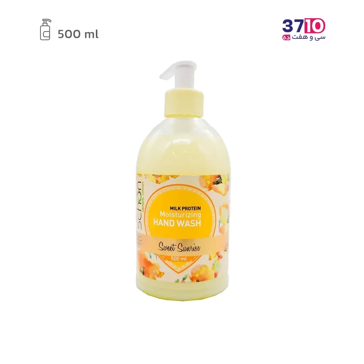 مایع دستشویی فومی پمپی شون مدل سوییت سانرایز Sweet Sunrise حجم 500 میلی لیتر