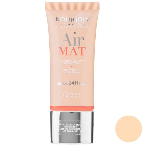 کرم پودر بورژوا مدل Air Mat شماره 02 حجم 30 ميلی ليتر — تصویر ۲