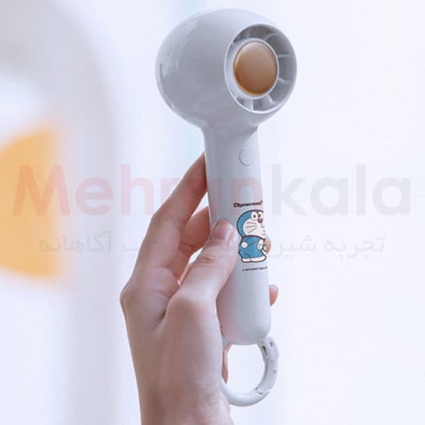 مینی فن و پنکه دستی شارژی ریمکس مدل Doraemon F26 — تصویر ۲
