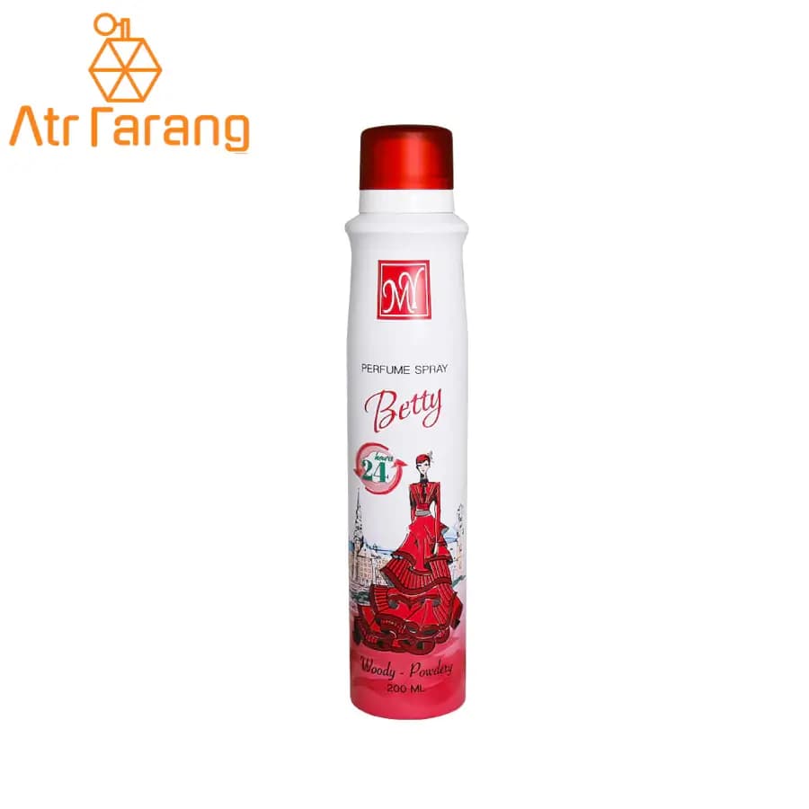 اسپری بدن زنانه مای مدل بتی حجم 200ml