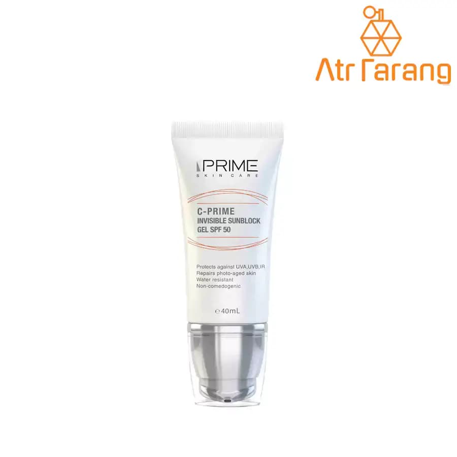 ژل ضد آفتاب ویتامین سی پرایم SPF 50 حجم 40ml