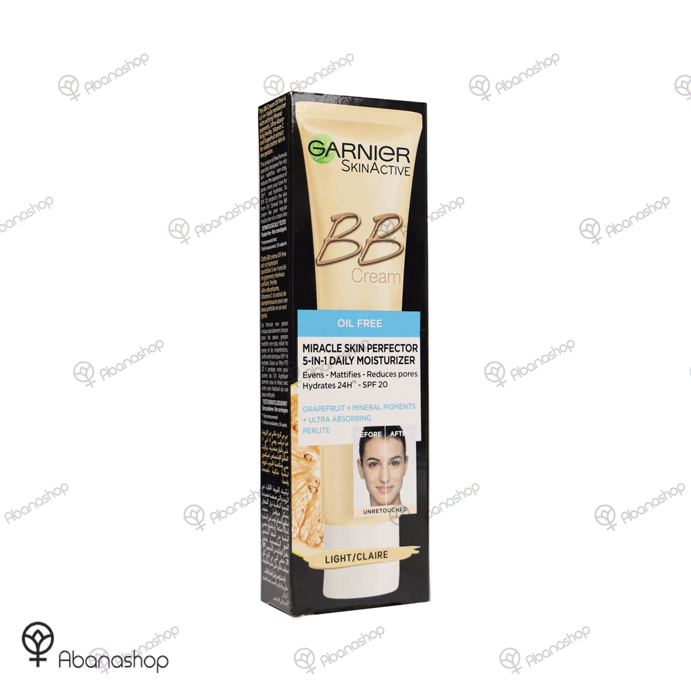 بی بی کرم گارنیر رنگ روشن پوست های مختلط و چرب Garnier BB Cream — تصویر ۳