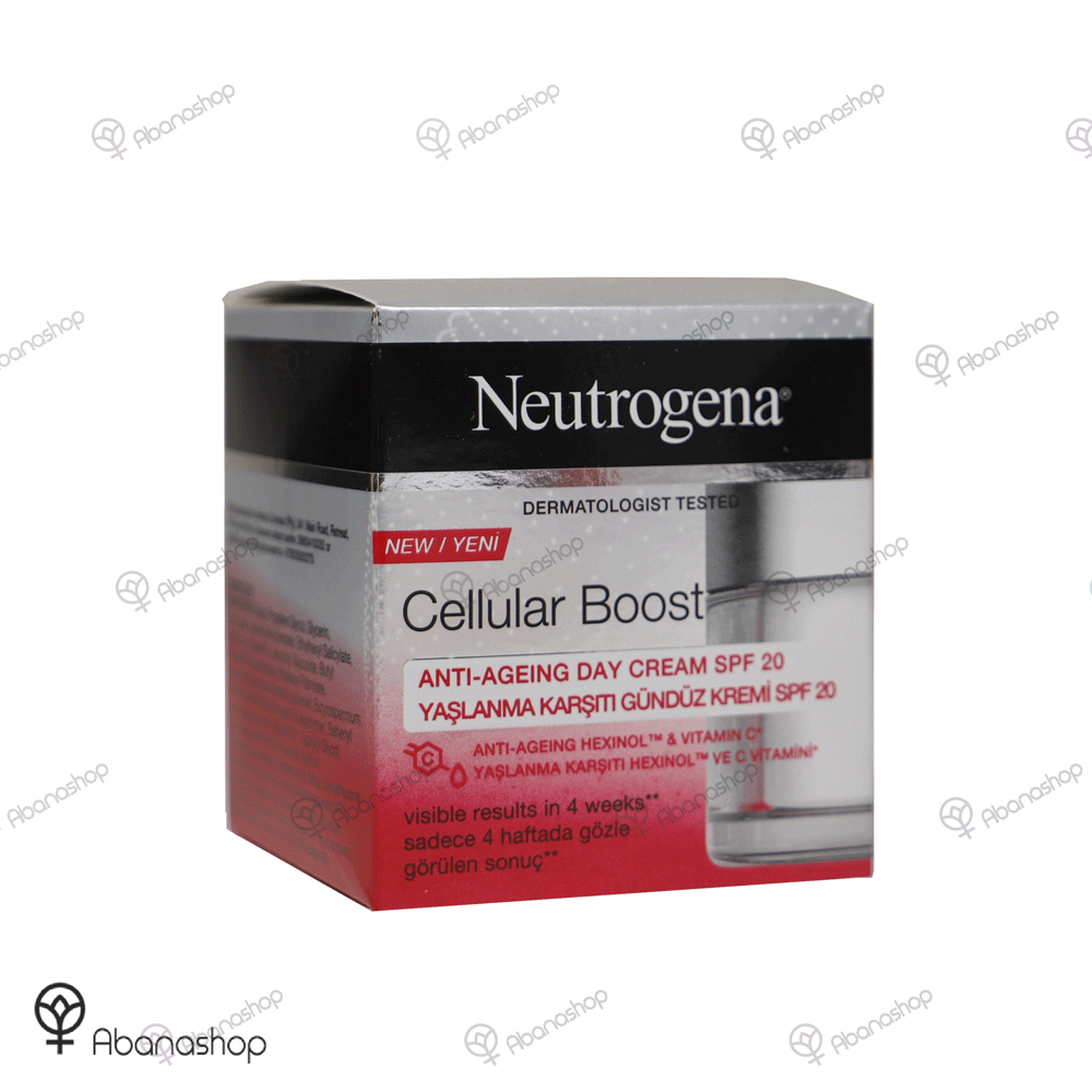 کرم روز ضد چروک Cellular Boost نیتروژنا Neutrogena — تصویر ۲