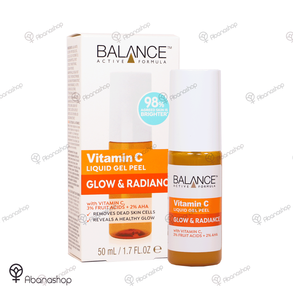 ژل لایه بردار مایع صورت ویتامین سی C بالانس Balance